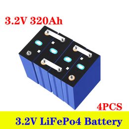 4pcs 3.2V 100Ah 200Ah 280Ah LiFePO4 batteries pack Lithium iron phospha DIY 12V 24V Motorcycle Electric Car Solar Inverter battery