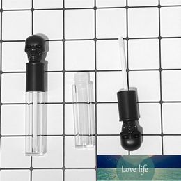 5ml Empty Transparent Lip Gloss Tubes Plastic Lip Balm Tube Lipstick Mini Sample Cosmetic Container With Gold/Silver/Black Cap