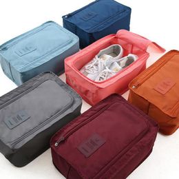 Storage Bags 1pc 6 Colours Travel For Shoes Bag Toiletry Cosmetic Makeup Pouch Portable Multi Function