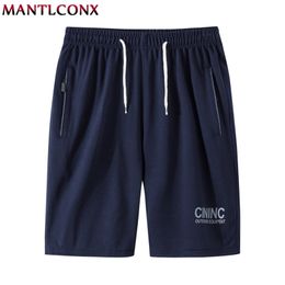 MANTLCONX Plus Size 5XL 6XL Shorts Men Casual Beach Shorts Hombre Elastic Waist Fashion Brand Mens Shorts Summer 210720