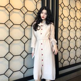 Women's Hoodies & Sweatshirts 2021 Spring Model Jersey Dress Autumn And Winter Bow Midi Skirt