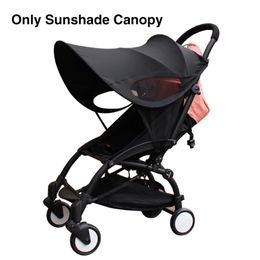 Stroller Parts & Accessories Easy Installation UV Protection Canopy Sunscreen Pushchair Cap Sun Shade Universal Visor For Baby Durable Folda