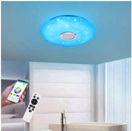 Led Ceiling Lamp With RGB Decorative luminaires Music Ceiling Lights For Dinning room,Living