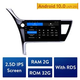 Android 10.0 Car dvd Radio Multimedia Player GPS Navigation System for Toyota Corolla (LHD)Touchscreen Bluetooth