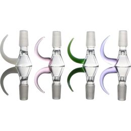 New design mobius hookahs glass bowl with 14mm 14.4mm male joint smoking 18.8mm 18mm size smoking accessories wholesale tobacco herb