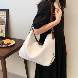 Evening Bags Bag The Summer White Kawaii Tide Simple Commuter Tote College Student Class Messenger Designer Handbags