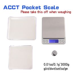 Portable Mini Electronic Food Kitchen Scales Pocket Case Postal Jewellery Weight Balanca Stainless Steel Weight with Calibration 210401