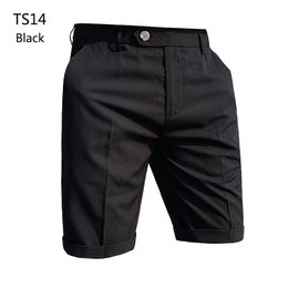 Men shorts black and white in formal business suits dropship 210716