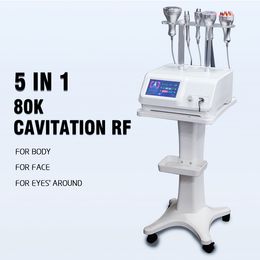 In Stock Portable 80K Vaccum Cavitation Slimming Machine RF Fat Burning Beauty Salon Body Face Lift Cavi