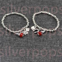 Factory s Spanish Style For Women Mens In Bulk 50 Bangle Bracelet With Charm Sliver Cute Beads 19CM