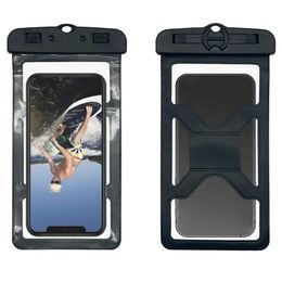 2022 waterproof smartphone Accesorios de la piscina IPX8 Bolsa de teléfono a prueba de agua nadando Bolsa protectora móvil submarina para teléfonos inteligentes Menos de 7.2