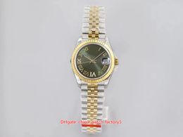 EW Factory Top Quality Ladies Watches 20 Style 31mm x 10.9mm Datejust President 904 Steel CAL.2235 Movement Mechanical Automatic Watch Women's Wristwatches