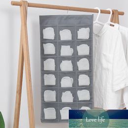 Multifunction Hanging Storage Bag Space Saver Clothes Organiser Wall Underwear Package Bag 1 Piece Household Sorting Organiser Factory price expert design