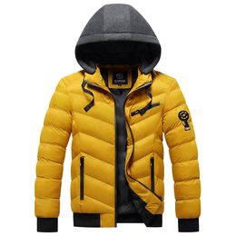 Man Thicken Parker Down Coats Wholesale Fashion Warm Windproof Removable Hooded Puffer Jacket Designer Winter Bread Plus Size Puff Jackets