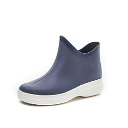 Descuento Botas De Lluvia De Goma Corta Mujer 2022 en venta en DHgate.com