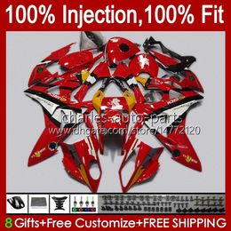 Injection Mould Fairings For BMW S-1000RR S 1000RR 1000 RR S1000-RR 09-14 19No.31 Light red S1000RR 09 10 11 12 13 14 S1000 RR 2009 2010 2011 2012 2013 2014 OEM Bodys Kit