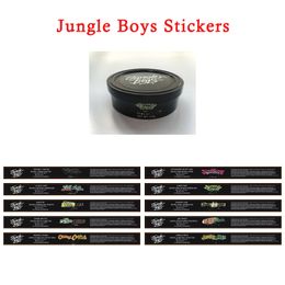 Jungle boys Pressitin Cans Stickers 3.5g Cali Tin Packaging Paper Customised Label