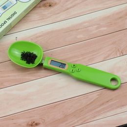 Electronic Kitchen Scale 500g 0.1g LCD Display Weight Measuring Digital Spoons Scales Mini Tool Colourful Environmental Protection DH8866