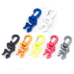 Regulator Double BCD Hose Holder with Clip Buckle Hook for Scuba Diving Snorkelling 611 X2