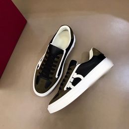 Fashion men designer shoes letter printed leather cloth cool Luxury Mens sneakers trainers shoe streetwear outdoor for traveling with box