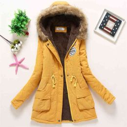 Faux Fur Coats For Women Parkas Woman Winter Coat Thicken Cotton Jacket Women's Outwear Thick Overcoat 210923