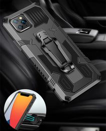Mech Warrior Phone Cases TPU+PC+Metal Mobile Phones Case Cover For iPhone 12 Mini 11 Pro Max X Xs Xr 7 8 6S Plus Samsung S21 S21Plus S21Ultra Motorola