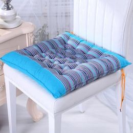 Hot Pure Cotton Old Coarse Cloth Office Cushion Thickened Beautiful Buttocks Cushion Car Cushion Can Be Machine Washed F8203 210420