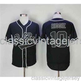 Embroidery Biggie american baseball famous jersey Stitched Men Women Youth baseball Jersey Size XS-6XL