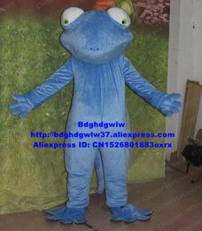 Mascot Costumes Green Lizard Lacertid Cabrite Mascot Costume Adult Cartoon Character Outfit Suit Holiday Celebrate Tourist Attractions zx120