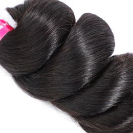 Wholesale Malaysian Loose Wave Hair Unprocessed Human Hair Weave Virgin Malaysian Loose Hair Extensions Dyeable Natural Color