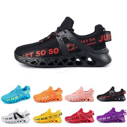men women running shoes fashion trainer triple black white red yellow purple green blue orange light pink breathable sports sneakers thirty two