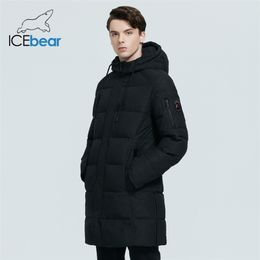 men's winter coat high-quality jacket windproof warm hooded parkas MWD20933I 210910