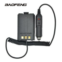 Baofeng Battery Eliminator Car Charger for Portable Radio UV-5R UV-5RE UV-5RA Two Way Radio 12-24V Walkie Talkie Accessories