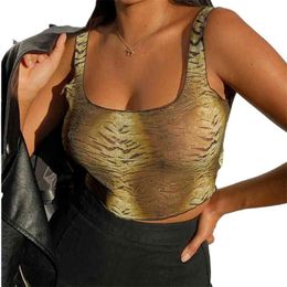 Fashion women's vest summer slim-fit inner-fitting halter camisole tank top gym sexy streetwear 210520