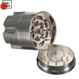 Metal Bullet Shape Tobacco Grinder 26 Teeth 42mm*45mm Herb Spice Crusher Cigar Smoking Grinder Accessory Hand Muller CO18 mok1