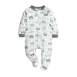 Animal Baby Boy Clothes Rompers Bodysuit Costumes Sleepwear Cartoon Children's Clothing For Newborn Pijama 210413