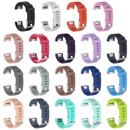 Watch Band Replacement Soft Silicone Strap Wristband Wrist Bracelet For Fitbit Charge 2 Smart Accessories