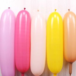 660 Long Magic Balloons Tying Twisting Balloon Creative Variety Modelling Big Magic Balloon Wedding Birthday Decoration Y0622