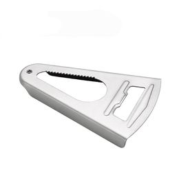 Stainless Steel Can Opener Jar Wrench Non-Slip Twist Cap Grip Corkscrew Multifunction Openers Kitchen Accessories ZZE5621