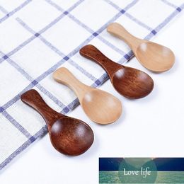 Mini Wooden Spoon Coffee Sugar Salt Spoons Kids Small Spoon Wood Flatware Cooking Tools Kitchen Gadgets Factory price expert design Quality Latest Style Original