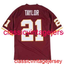 Stitched Men Women Youth 2007 Sean Taylor 75th Patch THROWBACK Jersey Embroidery Custom Any Name Number XS-5XL 6XL