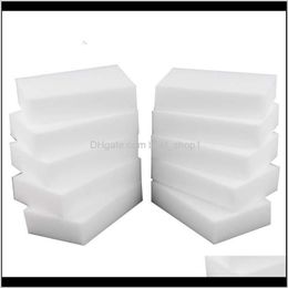 melamine pads UK - Sponges Scouring Pads Magic White Sponge Eraser For Keyboard Car Kitchen Bathroom Cleaning Melamine Clean High Desity Guxwf Wyzd6