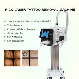 Whosale 5 Heads Pico Laser Tattoo Removal Machine 1064nm 755nm 532nm Portable Picotech System for PMU Eyebrows Remove Carbon Peeling Beauty Salon Equipment