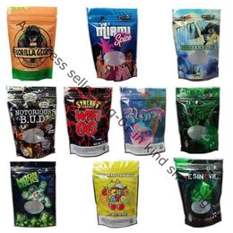 NEW Bag Resealable BAGS-ONLY Bag No any food Bag MYLAR SMELL PROOF Resealable BAGS 3.5G 210402