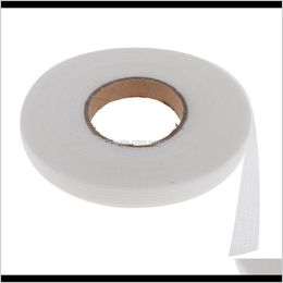 Notions Tools Apparel Drop Delivery 2021 54 Yards Hemming Tape Ribbon Sewing Fabric Fusible Tapes Strip 10Mm Width Phern