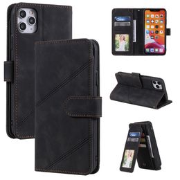 Multi Card Slot Retro Wallet Leather Cases For Iphone 12 mini 11 pro max XR XS 6 7 8 plus Samsung Note 20 S21 Ultra S20 S10 A32 A52 A72 A12 A42 5G Flip Stand Case Pouch Cover