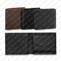 Unisex Fashion Casual Designer Luxury Marco Wallet Key Pouch Credit Card Holder Coin Purse High Quality TOP 5A M62288 M62289 M63334 N63336 Business Card Holders