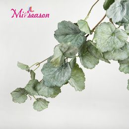 170cm Artificial Begonia rattan green sweet potato vine silk willow decoration plant for home pipe background wedding decorative