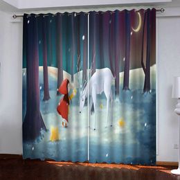 Window Curtain Blackout Curtains Creativity Drapes For Home Decor Japen Style Wedding Room Cortinas