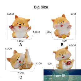 Desktop Decor Cartoon Dog Shaped Statue Resin Artware Decorative Tools for Car Home Office Figurines Decoration Crafts Factory price expert design Quality Latest